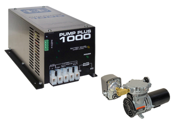 pump plus battery chargers
