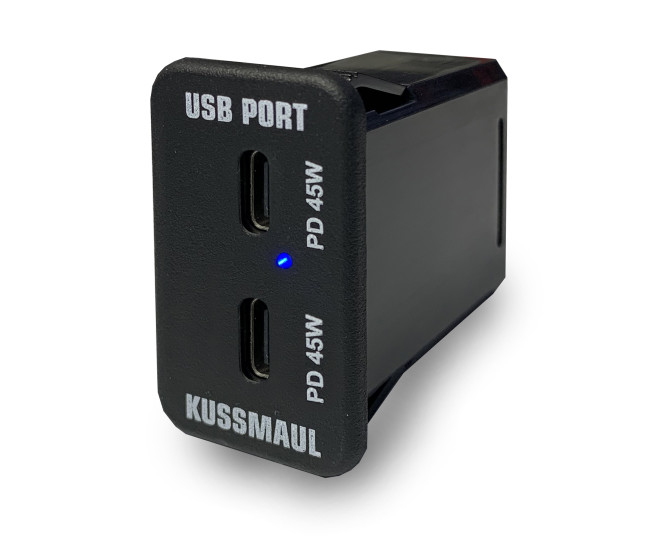 Dual USB-C Charging Port, 12V/24V