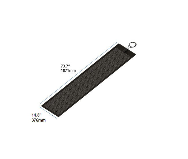 110W Slim Solar Max Flex Kit